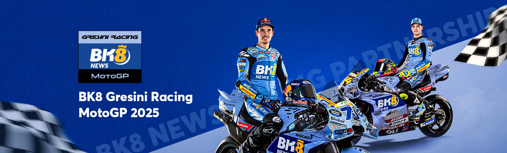Banner quảng cáo 1: Thông báo BETA Gresini trên 8xxvn